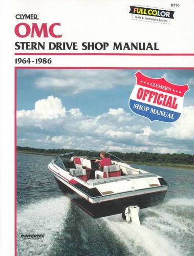 Omc Stern Drive Shop Manual, 1964-1986omc 