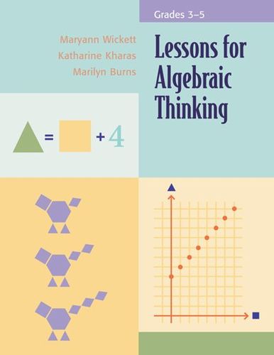 Lessons for Algebraic Thinkinglessons 