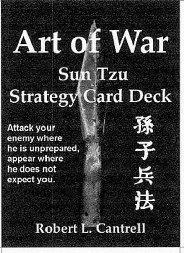 Art Of War Sun Tzu Strategy Card Deckart 