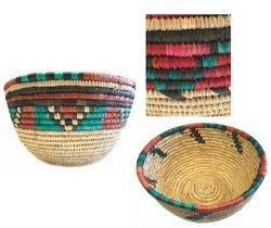 Handcrafted Traditional Tribal Grain Baskethandcrafted 