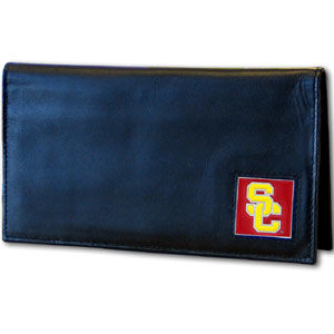 College Checkbook Cover in a tin - USC Trojanscollege 