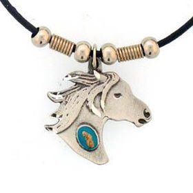 Earth Spirit Necklace - Horse Headearth 