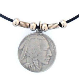 Earth Spirit Necklace - Indian Head Nickleearth 