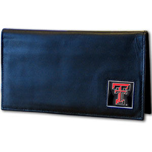 College Checkbook Cover in a tin - Texas Tech Raiderscollege 