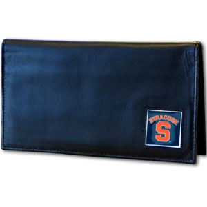 College Checkbook Cover in a tin - Syracuse Orangecollege 