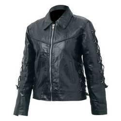 Giovanni Navarre&reg; Ladies&apos; Hand-Sewn Pebble Grain Genuine Buffalo Leather Jacket (Large)giovanni 