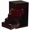 Swinging Compartments Wood Jewelry Box (Walnut)swinging 