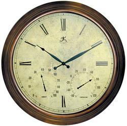 Brawny - Indoor/Outdoor Metal Weather Clockbrawny 