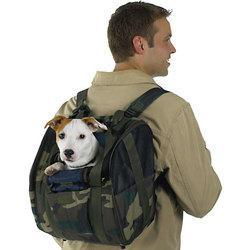 CAMO Backpack Dog Carrier - For dog up to 22 poundscamo 