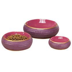 9 INCH BOWL - Tzarina Elegant Pet Bowlsinch 