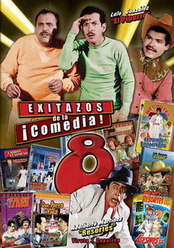 EXITAZOS DE LA COMEDIA (DVD/4 DISC/8 MOVIES)exitazos 