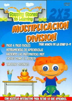 STEPPING STONES TO LEARNING-MULTIPLICATION/DIVISION (DVD/SPANISH)stepping 