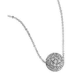 14K White Gold Diamond Necklacewhite 