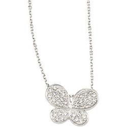 Sterling Silver Cubic Zirconia Necklacesterling 