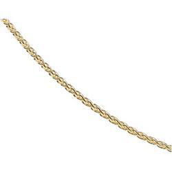 14K Yellow Gold Solid Wheat Chain - 18 inchesyellow 