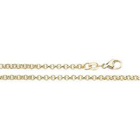 18K Yellow Gold Rolo Chain - 16 Inchesyellow 