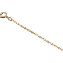 14K White Gold Lasered Titan Gold Rope Chain - 16 Incheswhite 