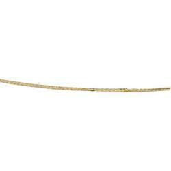 14K Yellow Gold Solid Square Snake Chain - 18 inchesyellow 