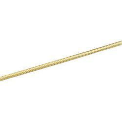 14K Yellow Gold Solid Medium Shadbelly Chain - 16 inchesyellow 