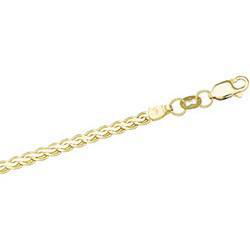 14K Yellow Gold Solid Wheat Chain - 16 inchesyellow 