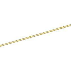 14K Yellow Gold Solid Shadbelly Chain - 16 inchesyellow 