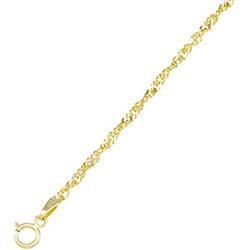 14K Yellow Gold Singapore Chain - 16 inchesyellow 