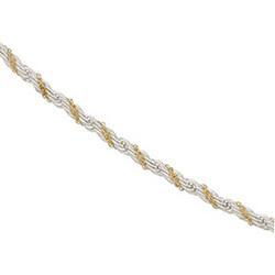 Sterling Silver Solid Rope Chain - 18 inchessterling 