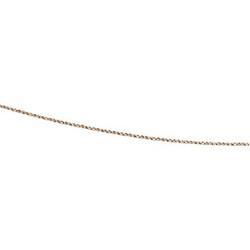 Platinum Solid Rope Chain - 16 inchesplatinum 