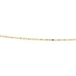 14K Yellow Gold Solid Bead Chain - 16 inchesyellow 