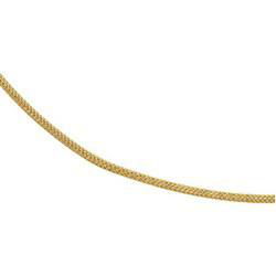 14K Yellow Gold Hollow Mesh Chain - 18 inchesyellow 