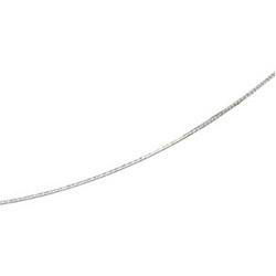 Platinum Solid Diamond Cut Snake Chain - 16 inchesplatinum 