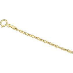 14K Yellow Gold Hollow Marine Link Chain - 16 inchesyellow 