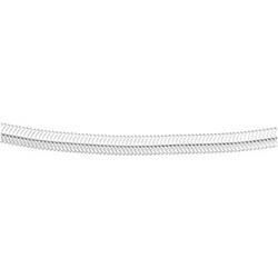 Sterling Silver Solid Oval Snake Chain - 16 inchessterling 