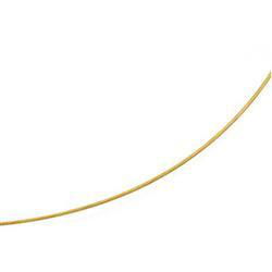 14K Yellow Gold Solid Cable Chain - 16 inchesyellow 