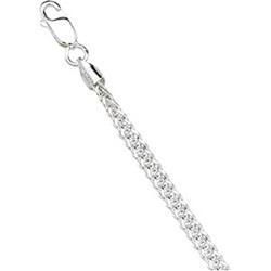 Sterling Silver Solid Square Wheat Chain - 16 inchessterling 