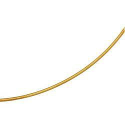 14K Yellow Gold Hollow Coiled Chain - 16 inchesyellow 