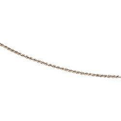 Platinum Solid Rope Chain - 16 inchesplatinum 