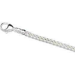 Sterling Silver Foxtail Chain - 16 inchessterling 