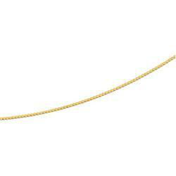 14K Yellow Gold Solid Serpentine Chain - 16 inchesyellow 