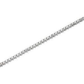 Sterling Silver Fox Tail Chain - 16 Inchessterling 