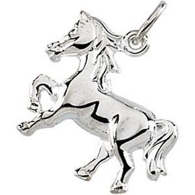 Sterling Silver Horse Charmsterling 