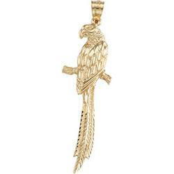 14K Yellow Gold Parrot Pendantyellow 