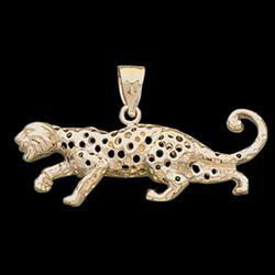 14K Yellow Gold Panther Pendantyellow 