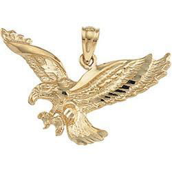 14K Yellow Gold Eagle Pendantyellow 