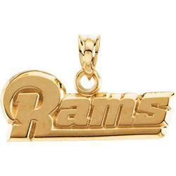 14K Yellow Gold St. Louis Rams Pendantyellow 