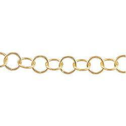 14K Yellow Gold Ring Chain - 18 inchesyellow 