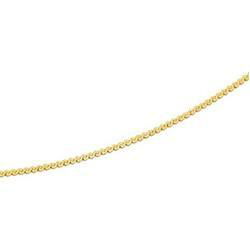 14K Yellow Gold Solid Serpentine Chain - 16 inchesyellow 