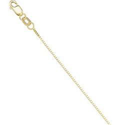 14K Yellow Gold Box Chain - 16 inchesyellow 