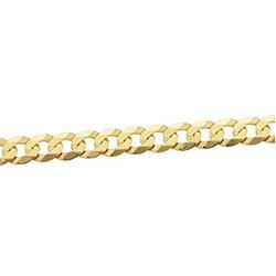 14K Yellow Gold Curb Chain - 16 inchesyellow 