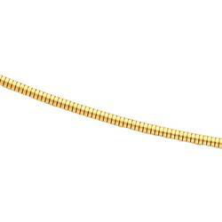 18K Yellow Gold Omega Chain - 16 inchesyellow 